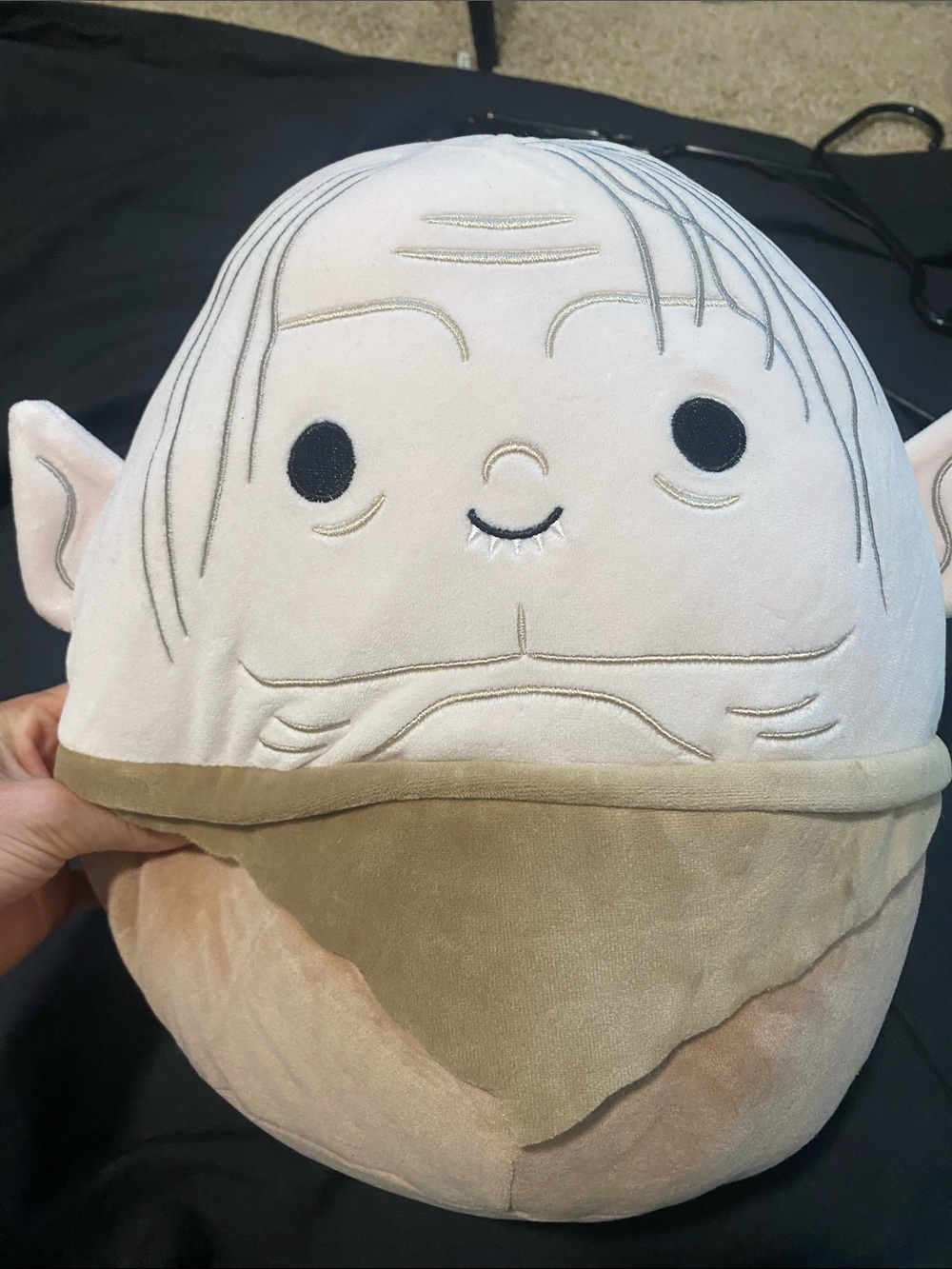 Squishmallows Lord of the Rings Gollum Plush - Cream & Tan